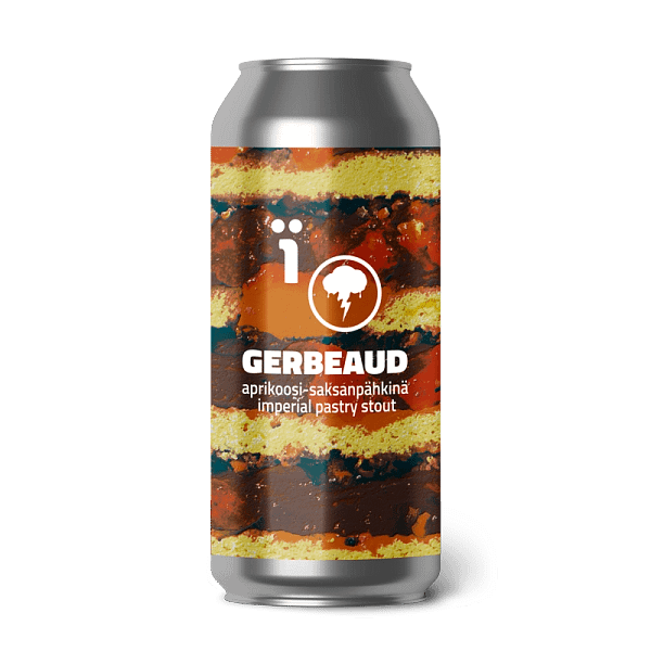 gerbeaud imperial pastry sour with apricot and walnuts, made with Salama brewing co.